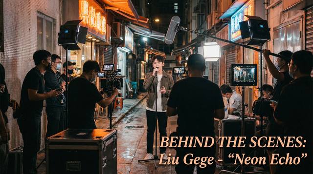 玩物社区城市夜景MV拍摄花絮视频